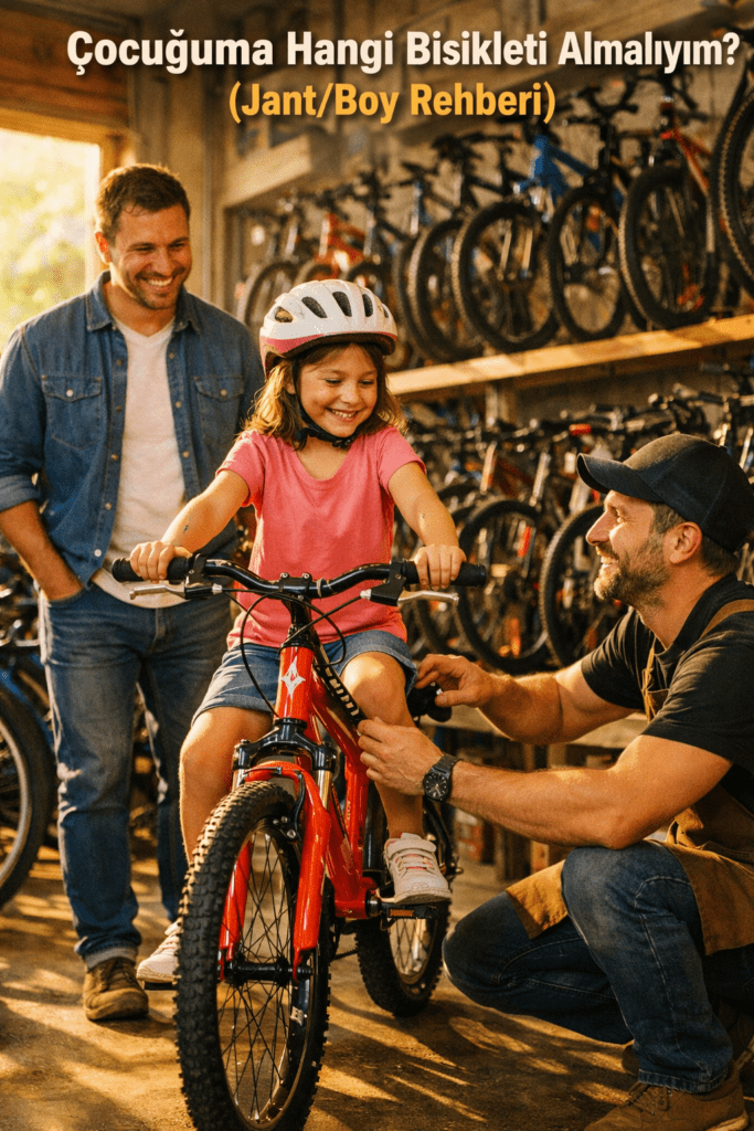 Çocuğuma Hangi Bisikleti Almalıyım? Boya Göre Jant Seçimi ve Bilmeniz Gereken "Hayati" Detay! yeni bisiklet almış küçük kız çocuğu