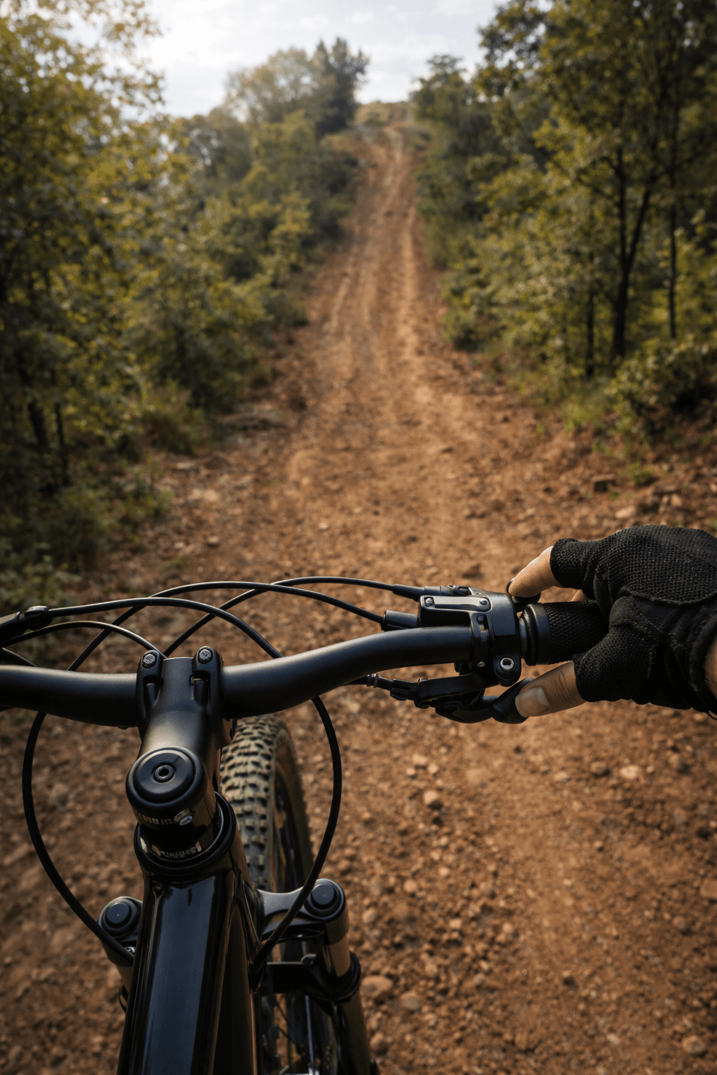 Vitesili Bisiklet Nasıl Kullanılmalı? 3 Altın Kural Sürüş Kuralı yokuşun başında duran bisiklet.