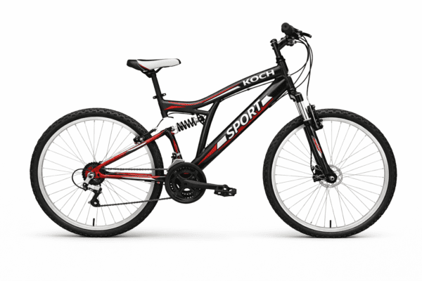 Mağaza Siyah Çift amortisör bisiklet